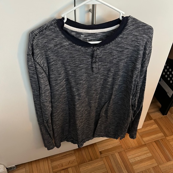 GAP Shirts Mens Gap Long Sleeve Henley Poshmark